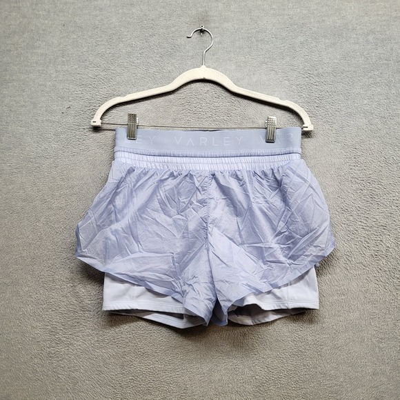 Varley Pants - Varley Women‎ Activewear Shorts Small Blue Kallin Woven Running